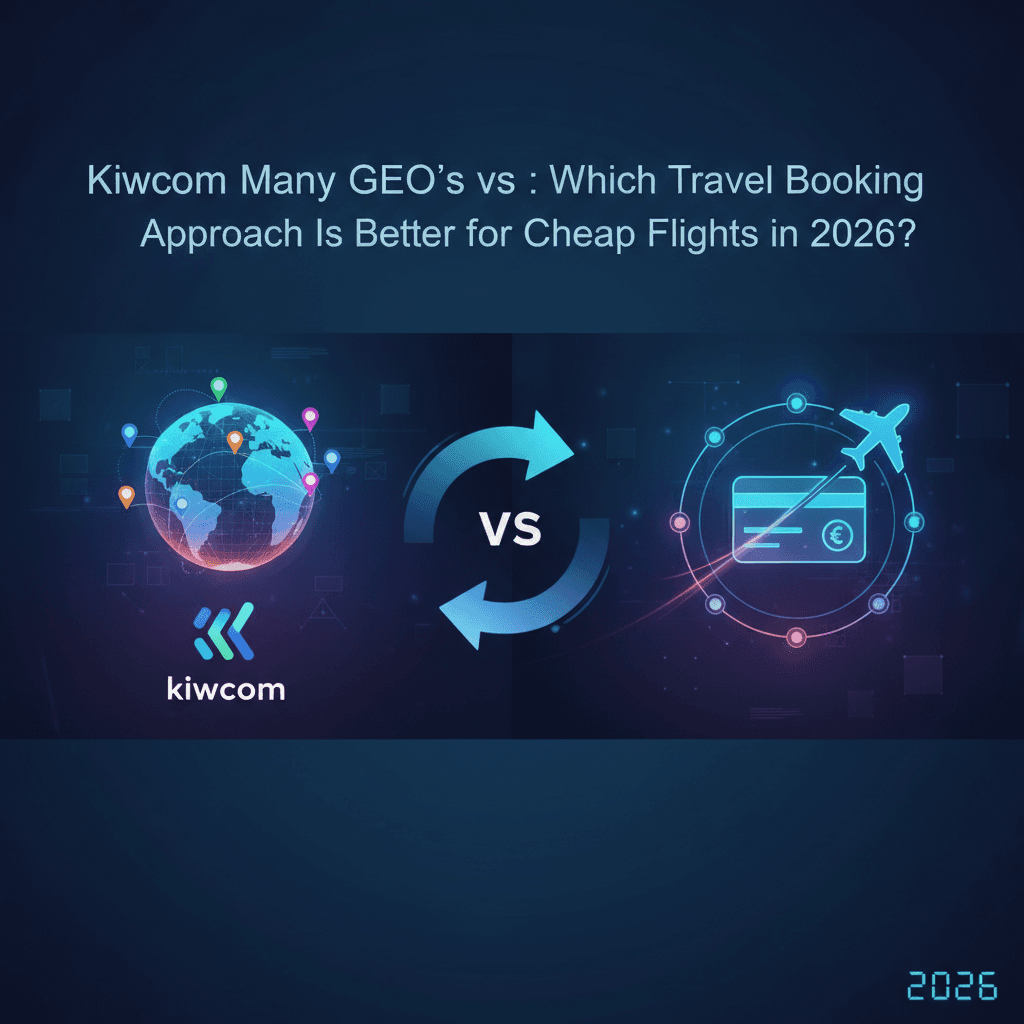 Kiwicom Many GEO's vs : Which Travel Booking Approach Is Better for Cheap Flights in 2026?