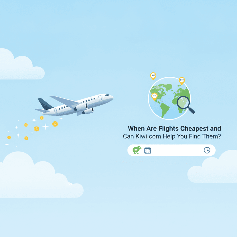 When Are Flights Cheapest and Can Kiwi.com Help You Find Them?